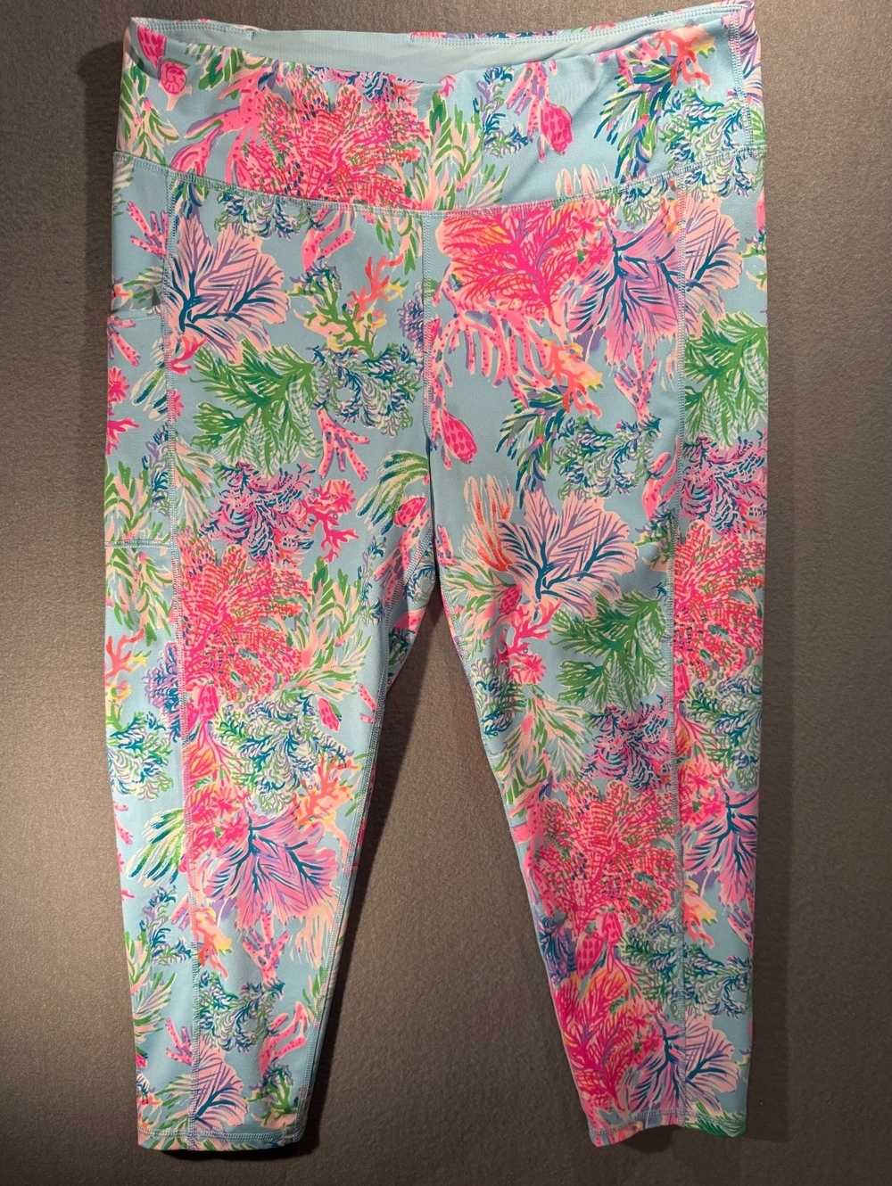 Lilly Pulitzer Luxletic Floral Capri Leggings